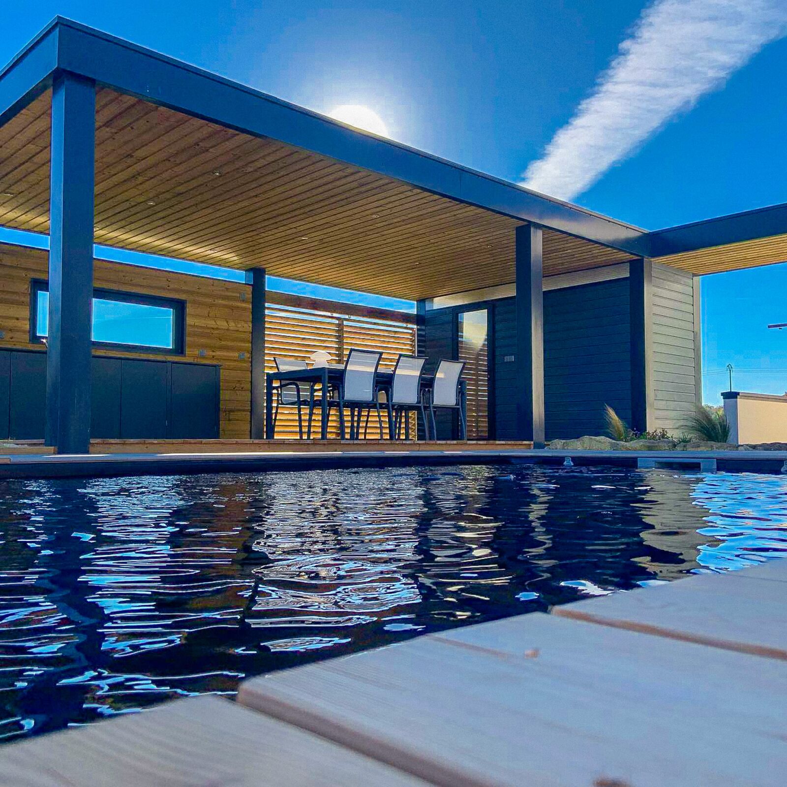 Terrasse et pergola