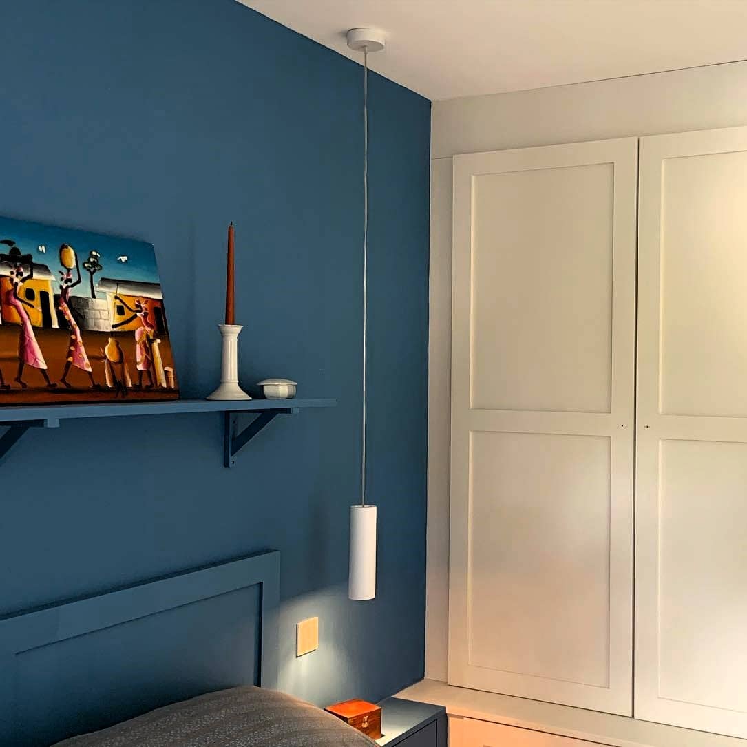 Chambre bleue